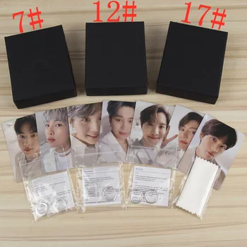 

KPOP Bangtan Boys Double Rings LOMO Cards Unisex Jewelry JIMIN JIN SUGA J-HOPE Fans Collection d9