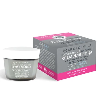 

Face cream with a hood from the mud of the saksky Lake омолаживающий day