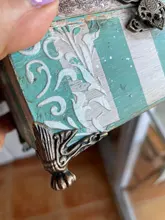 NAIERDI-caja de madera antigua para pies, Protector de esquina de pierna, triángulo rota tallada, soporte decorativo para muebles, 40x30mm, 4 Uds.