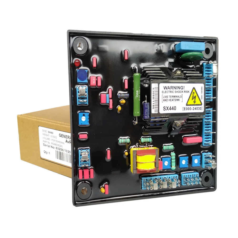 Автоматический регулятор напряжения AVR SX440 для дизельного генератора с
