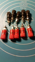 Nut Jack-Connector Banana-Socket Binding-Post 4mm Nickel-Plated YTQHANF 5pcs Professional
