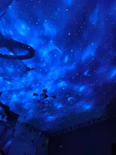Projection-Lamp Night-Light Music-Speaker Remote-Control Romantic Ocean-Wave Starry Sky