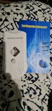 Detector de terremoto P wave (compression wave) recibe alerta temprana de alarmas de accidentes, dispositivo de emergencia, alarma única fuerte