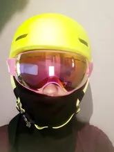 COPOZZ-Gafas de esquí de tamaño pequeño para niños, máscara antiniebla doble UV400, para esquiar, GOG-243