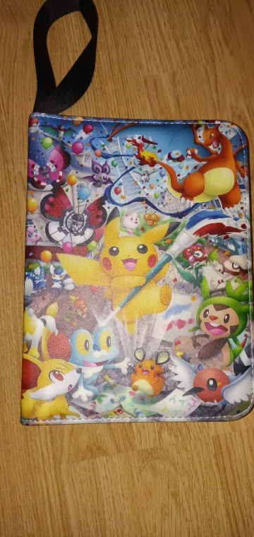 4 /9Pocket 25/40/50Pages Pokemon Holder Album Book Toys Playing Game Collections Binder Folder Display Can Hold 200-720Pcs Cards photo review