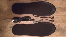 EiD-plantillas de zapatos calentadas por USB para pies, almohadilla de calcetín abrigado, esterilla de calefacción eléctrica, lavables, cálidas, térmicas, para hombre y mujer
