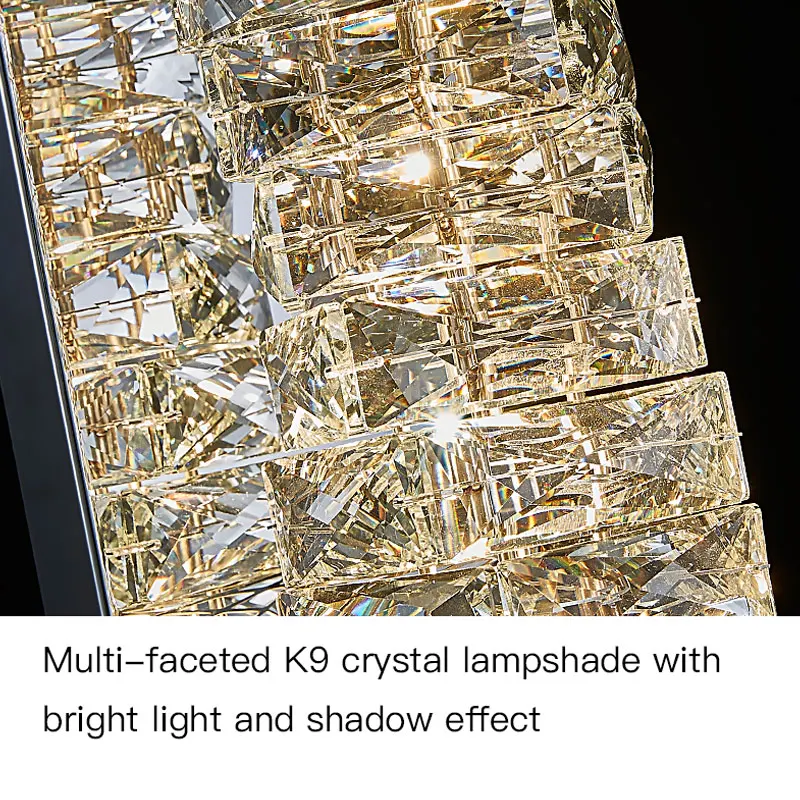 Luxury Crystal LED Wall Lamp 5
