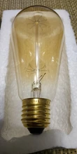 Light-Bulb Filament Edison-Lamp G95 T45 Incandescent E27 Vintage G80 ST64 T185 220V A60