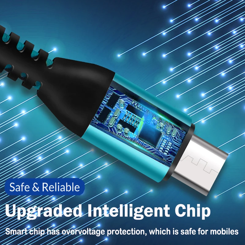 1 м USB кабель для iPhone 7 8 зарядный кабель для передачи данных usb type C type-c кабель Micro USB кабель для телефона Android USB провод шнур