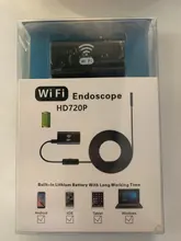 Lente F99 de 8mm, HD720P, Wifi, cámara endoscópica, cable duro suave, IP67, cámara de boroscopio de inspección USB impermeable para Android, IOS, iPhone