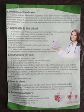 BioNase-Tratamiento de masaje nasal para el cuidado de la salud, dispositivo para curar la fiebre del heno, láser de pulso de baja frecuencia