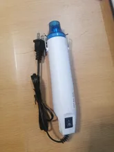 Pistola de aire caliente de 110V, herramienta eléctrica de aire caliente de 300W, enchufe regulador de EE. UU.
