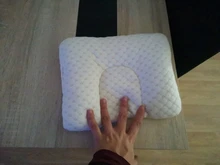 Almohada para bebés recién nacidos, cojín cómodo para evitar la cabeza plana