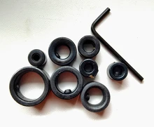 Broca Localizadora de taladro para carpintería, collares de parada de profundidad, posicionador de anillo, broca de taladro de madera con llave, 3-16mm, gran oferta, 2021