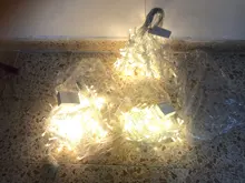 Curtain-Light Garland Led-String Garden Icicle Wedding Birthday-Party 300LED 110V 220V