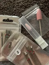 Brocas de cerámica para pulir uñas, accesorios para máquina de manicura, limas de Gel, herramientas de arte de uñas, 1 Uds.