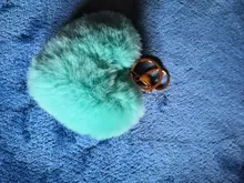 Llaveros de corazón para mujer, de imitación pompón Rex, llave de la bola de piel de conejo, cadenas, bolso para chica, colgante de llavero para coche, novedad de 2020