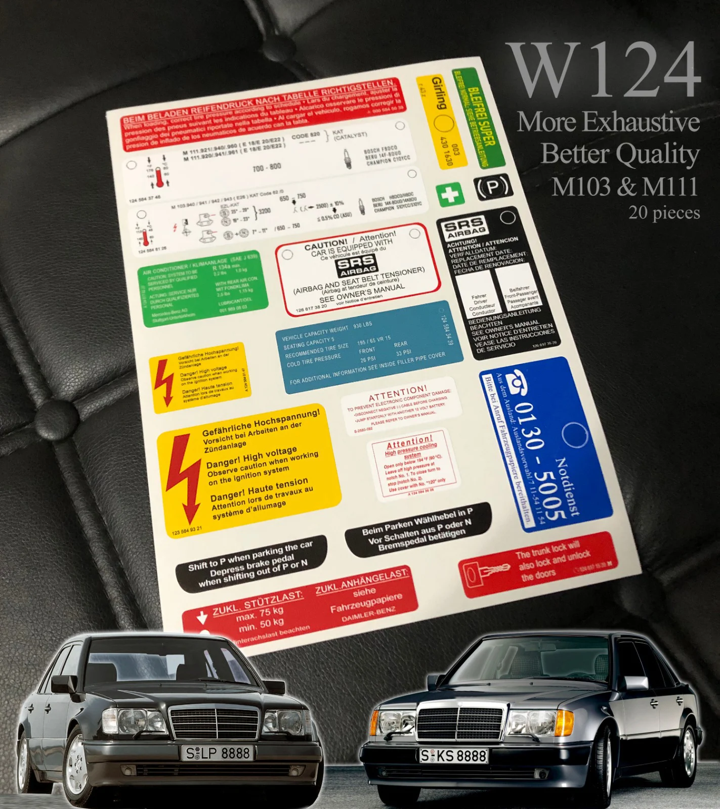 W124 E200 E280 E300 E500 300d 250d 200d 300e Decal Set Sticker Set Label Set Star Emblem For Mercedes W124 Emblems Aliexpress W124 E200 E280 E300 E500 300d 250d 200d 300e Decal Set Sticker Set Label Set Star Emblem For Mercedes W124 Emblems Aliexpress