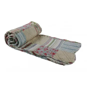 

Quilted blanket Blue Pink