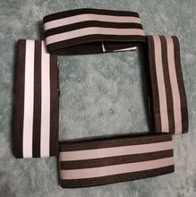 Uds deportes al aire libre reflectante elástico brazalete noche deportes cintas para correr equipos de emergencia advertencia reflectante de seguridad Cyc