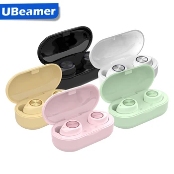 

Ubeamer беспроводные наушник Macaron TWS Bluetooth Earphone True Wireless Earbuds In-Ear Headphone Human Headset For Smartphone