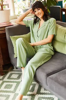 

Ola Women 'S Viscose Sleepwear Set TKM-19000056
