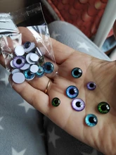 Mezclado con 8mm 10mm y 12mm redondo en París dragón de ojos de vidrio Cabochon foto camafeo accesorios DIY 30 unids/lote K06024