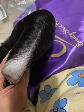 Celie Bob-Peluca de cabello humano liso con encaje frontal, postizo de pelo liso con cierre de 4x4 de densidad 150