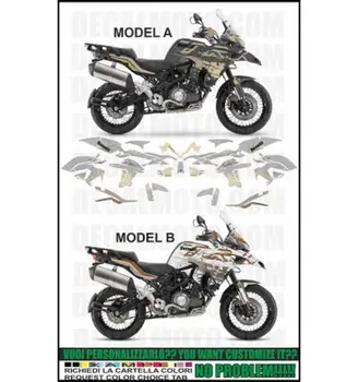 

TRK 502 DESERT STICKERS ADESIVI DECAL SET KIT COMPATIBILI