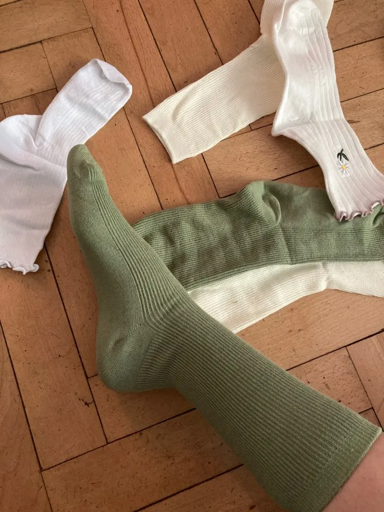 Women's Long Cotton Socks