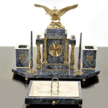 

Table set of blue granite mb-053