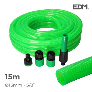 

KIT GARDEN HOSE INTERNAL Ø 15MM EXTERNAL Ø 20MM (5/8 ") ROLL 15MTS WITH ACCESSORIES