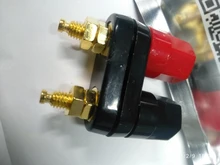 Enchufes Banana de calidad, terminales de pareja, amplificador de conector, Terminal de encuadernación, conector tipo Banana para altavoz Jack, color rojo y negro, más vendidos