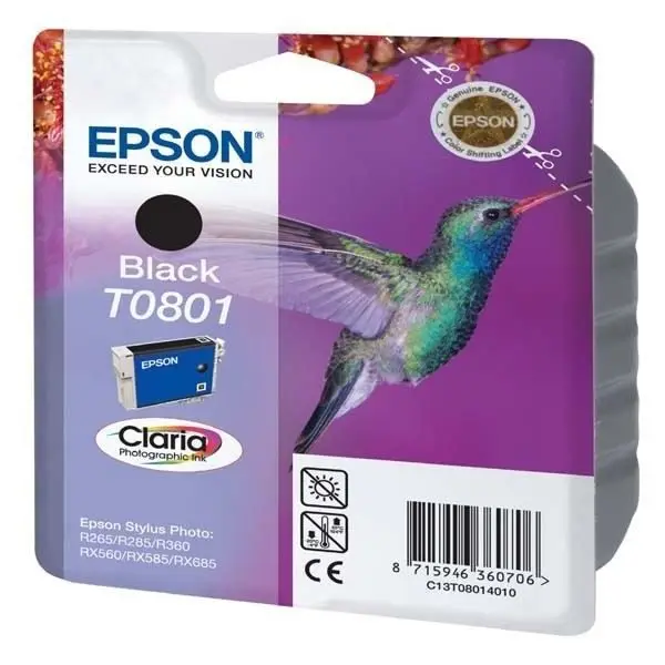 epson t0801 black
