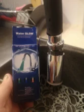 Temperature-Sensor Faucet Light Shower-Head Kitchen-Tap Bathroom-Crane LED for Changing-Glow