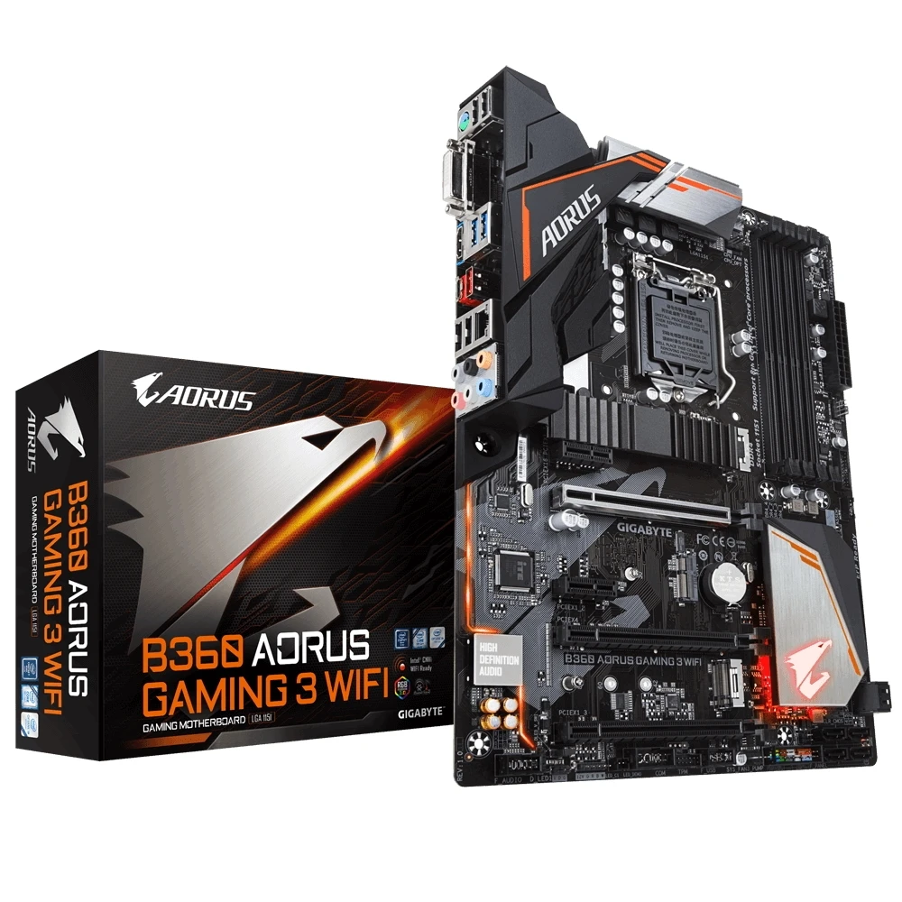 Материнская плата Gigabyte B360 AORUS GAMING 3 WIFI|Материнские платы| |
