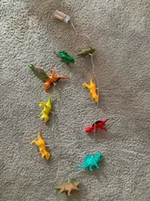String-Light World-Decor Dinosaur Jurassic Party Christmas LED 10 for Kids Children's