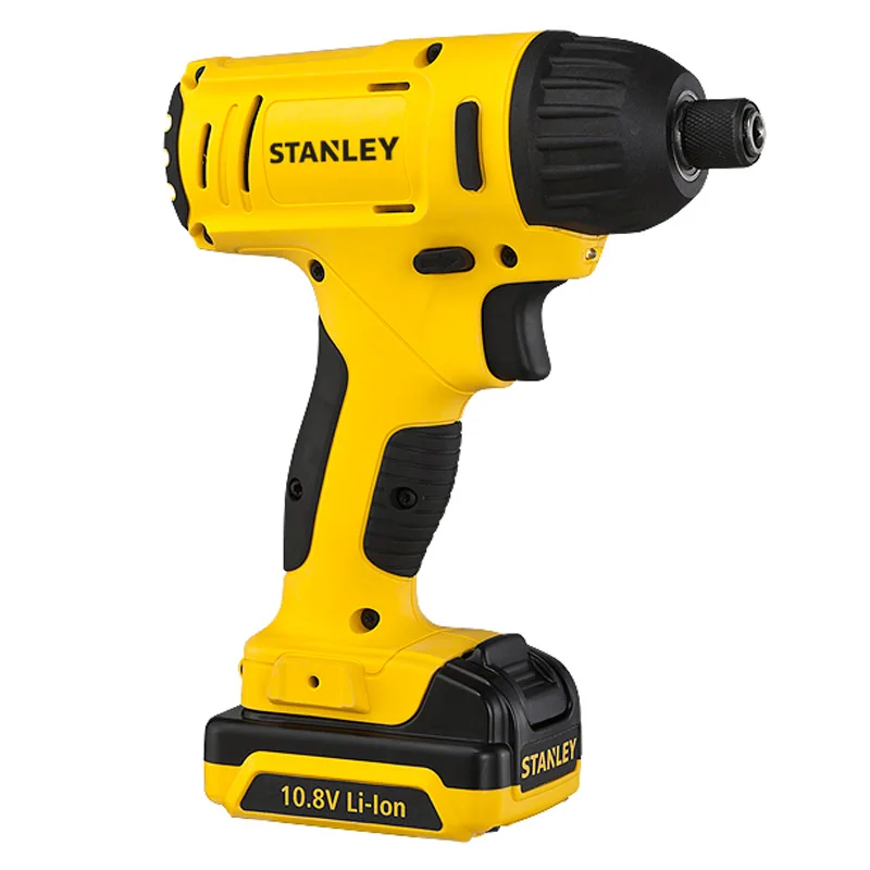 Шуруповерт аккумуляторный ударный Stanley SCI12S2(2 li-ion батареи 10,8В, 1,5Ач., патрон под биту, крутящий момент 110