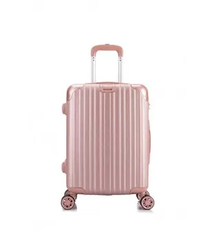 

Cabin Suitcase Metal Pink