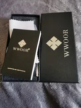 WWOOR Relojes hombres superior de la marca de lujo de negro deporte cronógrafo reloj hombre grande de moda reloj de pulsera de cuarzo Dial reloj Masculino 2021