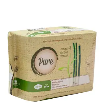 

Sanitary pads pure bamboo night (28 cm)