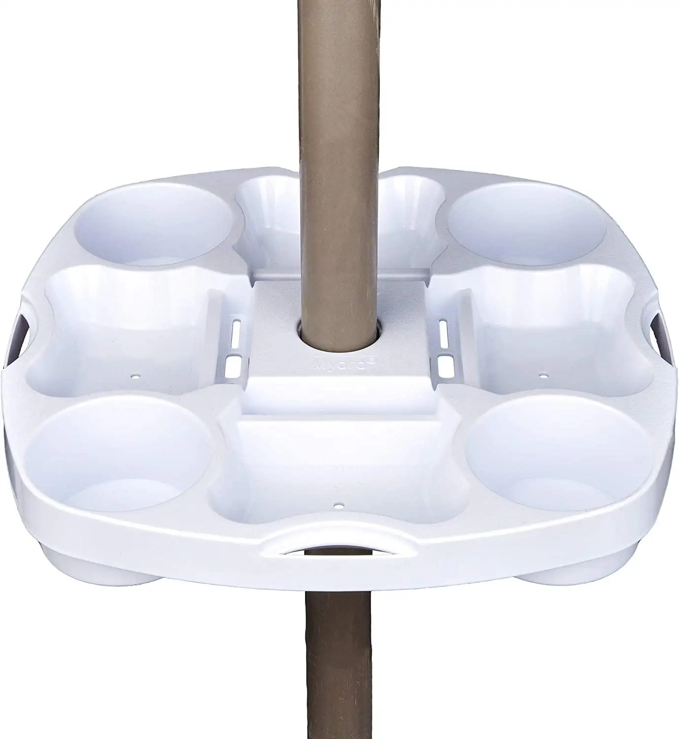 Myard Mp Utd13 Umbrella Table Tray 15 Inches For Beach, Patio, Garden