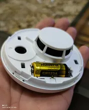 Tuya-Sensor de humo Zigbee inteligente, sistema de alarma de seguridad para el hogar, Notificación por App