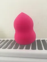 Puff cosmético en polvo para mujer, base de maquillaje esponja, belleza para maquillaje, herramientas y accesorios, forma de gota de agua, 1 ud.