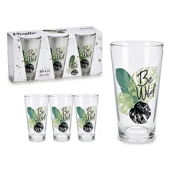 

Set of glasses Vivalto Glass (3 Pieces) 31 cl
