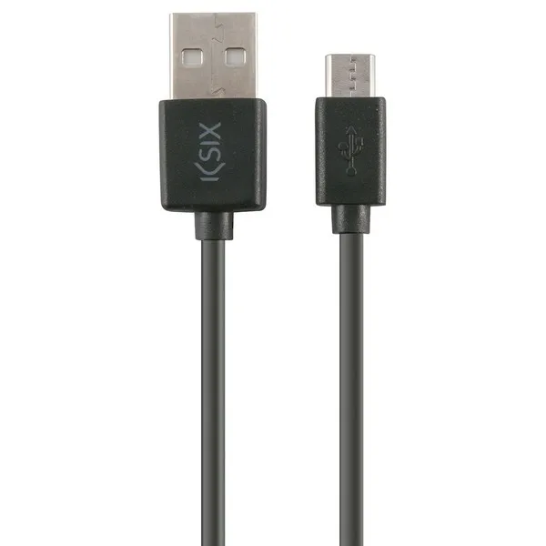 USB кабель для Micro USB 1 м черный