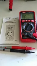 TASI TA801A/B/C/D multímetro Digital Mini Smart Ture Rms Ac Dc Ncv rango automático Digital probador multímetro Ohm, Hz medidor de voltaje