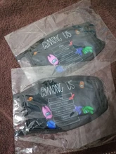 Juego entre nosotros máscara chico algodón adulto Impostor boca máscara a prueba de polvo para chico s chicas polvo lavable-protección a prueba de máscara