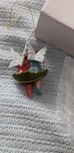 Couple Figurines Scene-Decoration Craft Swing Flower-Fairy Landscape-Pendant-Resin Romantic