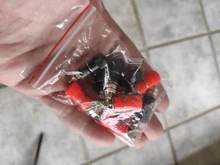 Nut Jack-Connector Banana-Socket Binding-Post Nickel-Plated Black 10pcs for 4mm Red Professional